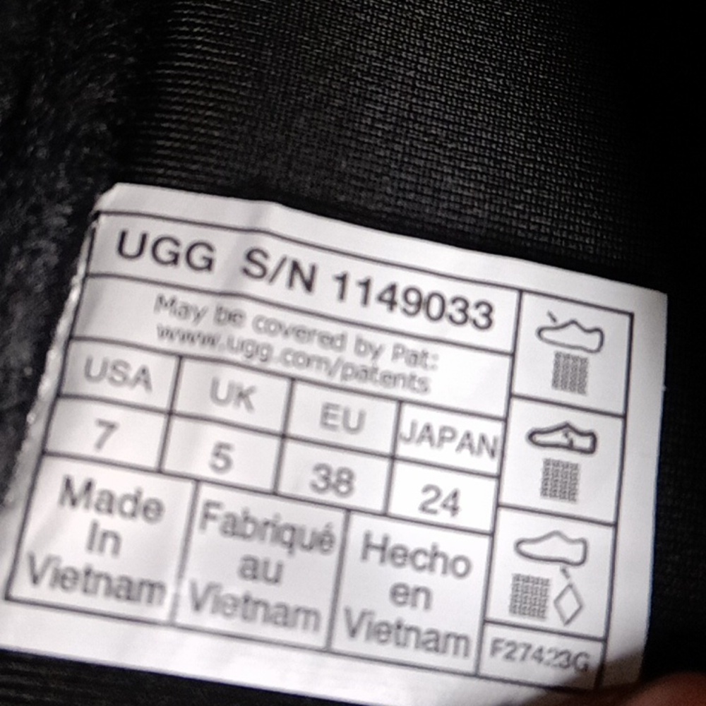 UGG SPACESLIDER HI SHINE SLIDE PLATFORM SLIPPER SHOES NWOT - Picture 16 of 17